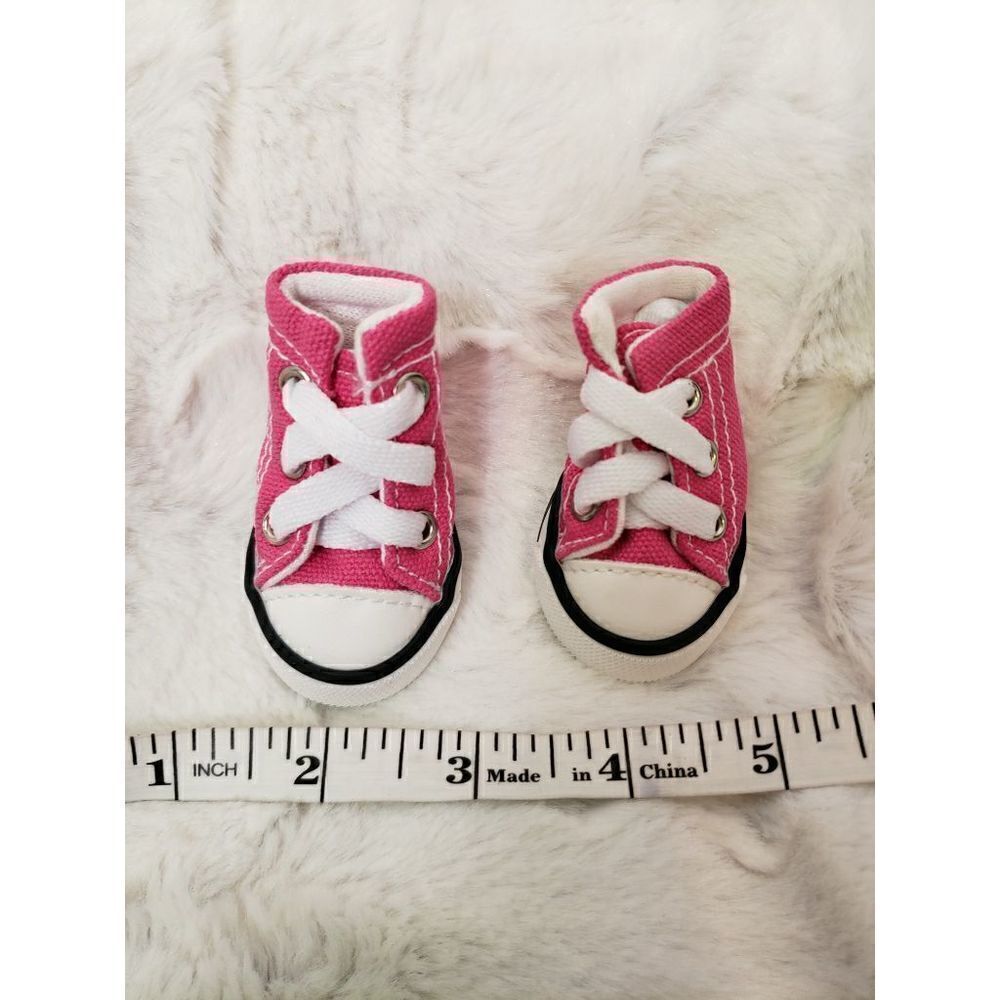 NEW Pink Dog Gym Shoes Size 2
